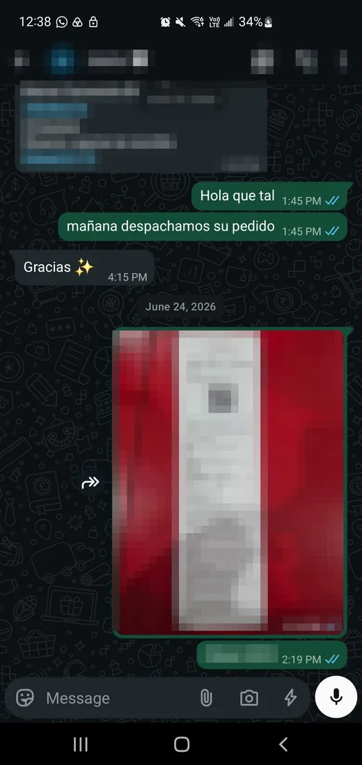 Envío Shalom a Arequipa
